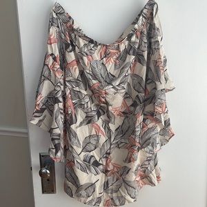 Off shoulder mini dress